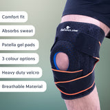 Patella Knee Brace Anatomically countered Gel Pads Surrounds The Kneecap