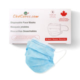 ASTM Level 2 (Pack of 50) Blue Face Masks | Made in Canada