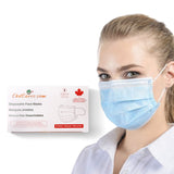 ASTM Level 1 (Pack of 50) Blue Face Masks | Made in Canada