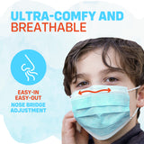 Kids Face Masks | ASTM LEVEL 1 | Made in Canada (Pack of 50)