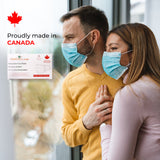 ASTM Level 2 (Pack of 50) Blue Face Masks | Made in Canada