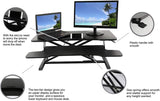 Height Adjustable Standing Desk Riser