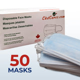 ASTM Level 2 (Pack of 50) Blue Face Masks | Made in Canada