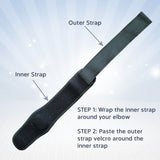 Anarjy Elbow Brace With Strap Adjustable Elbow Compression Sleeve