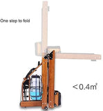 Wooden Water Rowing Machine - Foldable