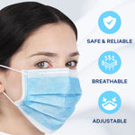 ASTM Level 1 (Pack of 50) Blue Face Masks | Made in Canada
