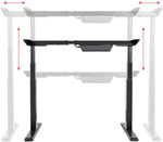 Electric Height Adjustable Standing Desk Frame